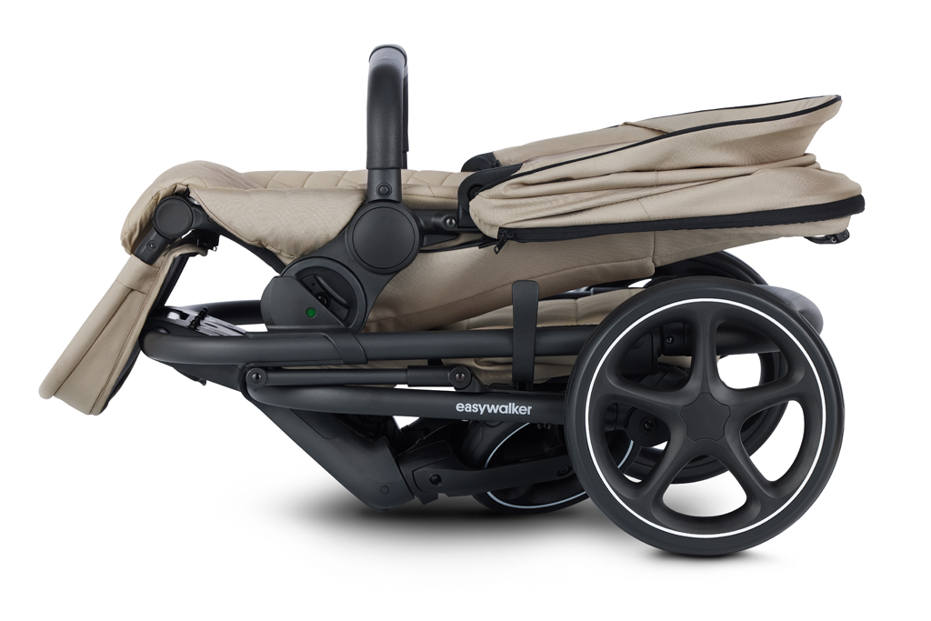 EASYWALKER SET Kočík 4v1 Harvey⁵ Premium Pearl Taupe XXL RWS + CYBEX Aton B2 i-Size