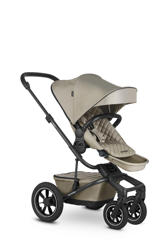 EASYWALKER SET Kočík 4v1 Harvey⁵ Premium Pearl Taupe XXL AIR + CYBEX Aton B2 i-Size