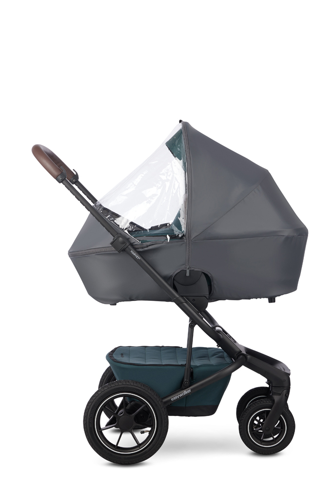 EASYWALKER SET Kočík 4v1 Harvey⁵ Premium Pearl Taupe XXL AIR + CYBEX Aton B2 i-Size