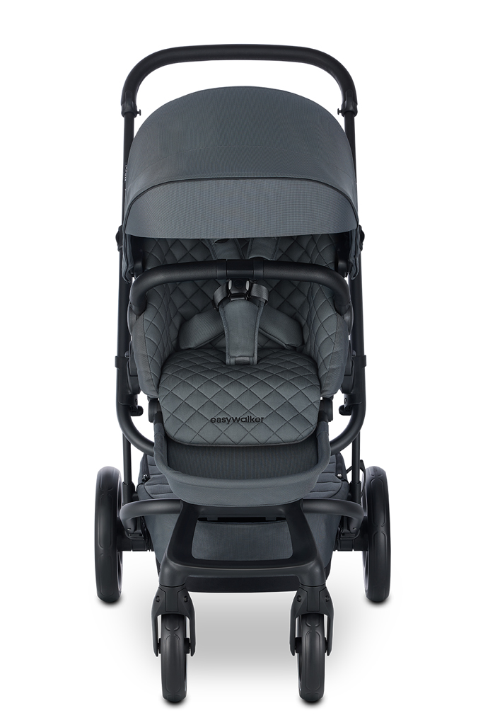 EASYWALKER SET Kočík 4v1 Harvey⁵ Premium Mineral Grey XXL RWS + CYBEX Aton B2 i-Size
