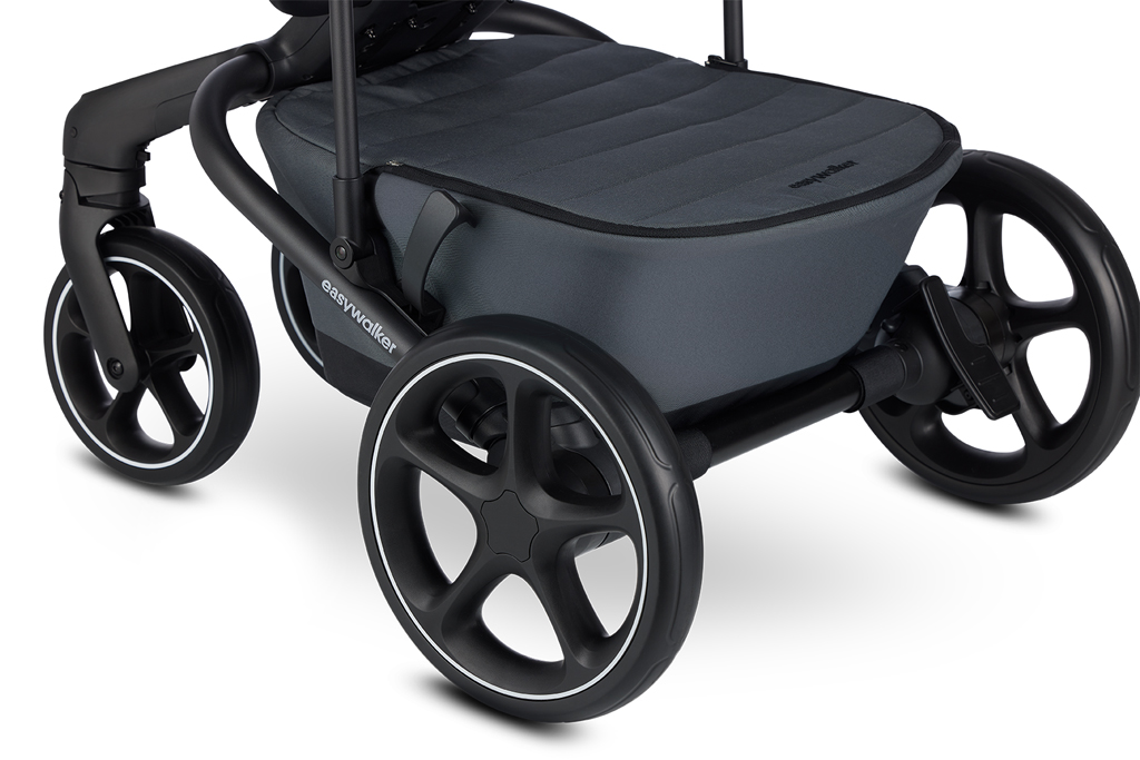 EASYWALKER SET Kočík 4v1 Harvey⁵ Premium Mineral Grey XXL RWS + CYBEX Aton B2 i-Size