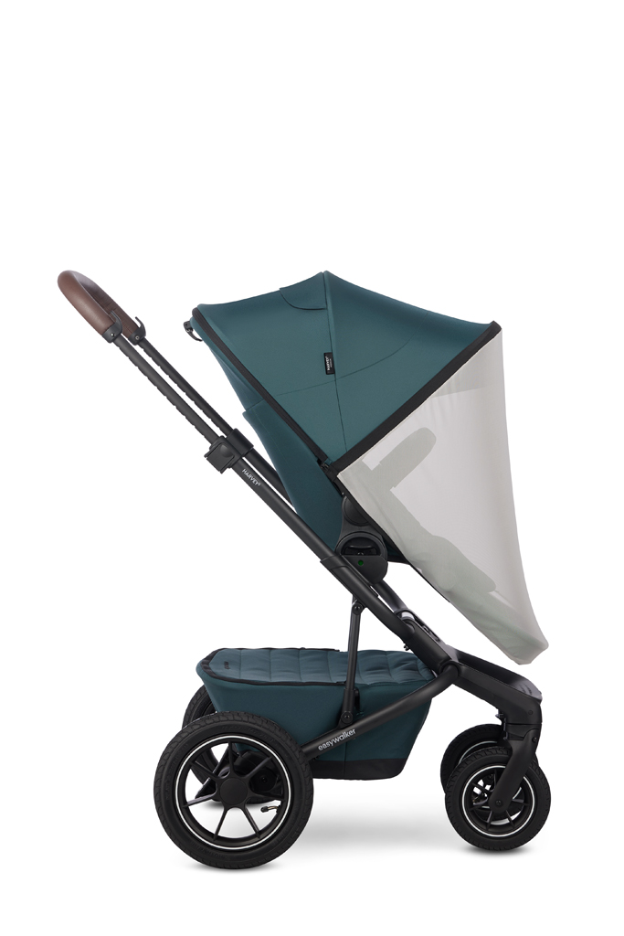 EASYWALKER SET Kočík 4v1 Harvey⁵ Premium Mineral Grey XXL AIR + CYBEX Aton B2 i-Size