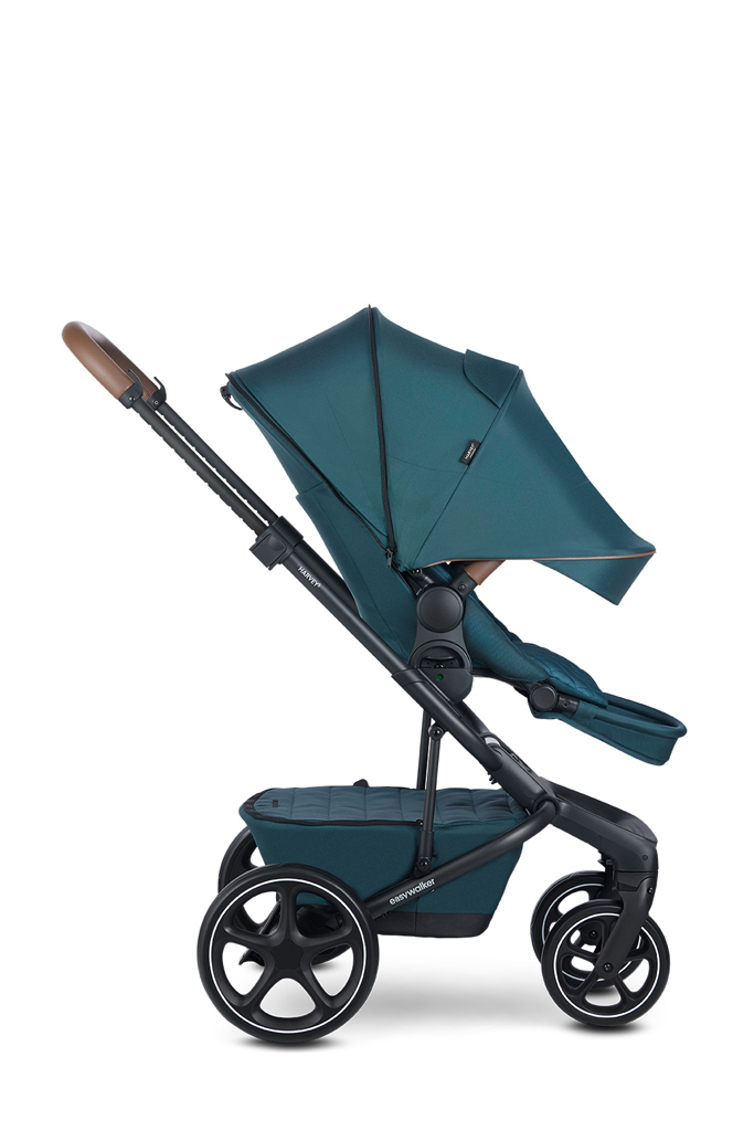 EASYWALKER SET Kočík 4v1 Harvey⁵ Premium Jade Green XXL RWS + CYBEX Aton B2 i-Size