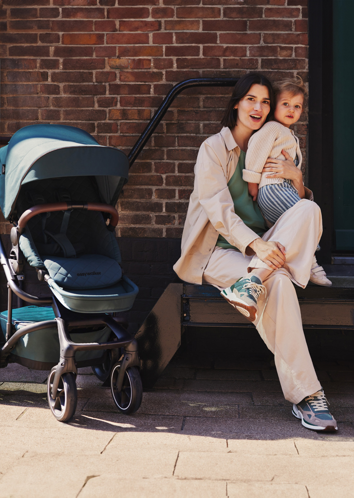 EASYWALKER SET Kočík 4v1 Harvey⁵ Premium Jade Green XXL RWS + CYBEX Aton B2 i-Size