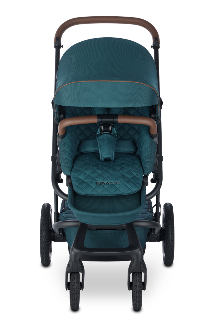 EASYWALKER SET Kočík 4v1 Harvey⁵ Premium Jade Green XXL AIR + CYBEX Aton B2 i-Size