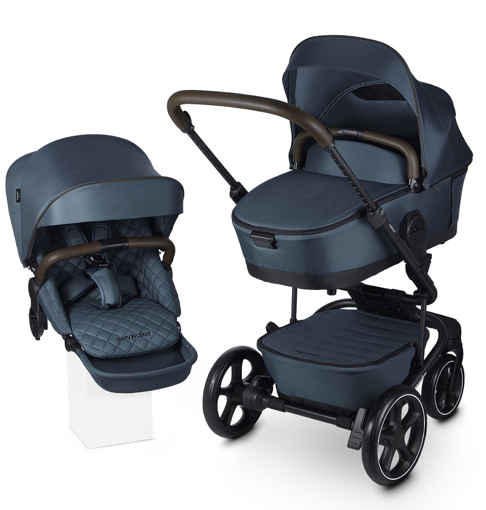 EASYWALKER SET Kočík 4v1 Harvey⁵ Premium 2v1 Jade Green LITE RWS + CYBEX Aton B2 i-Size + základňa