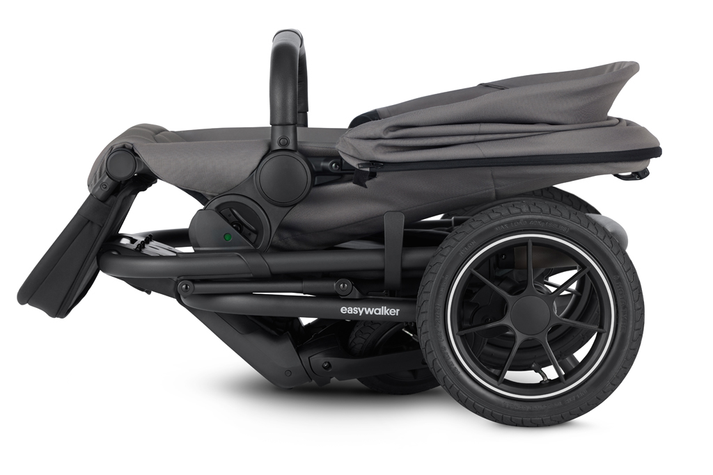 EASYWALKER SET Kočík 4v1 Harvey⁵ Pebble Grey XXL AIR + CYBEX Aton B2 i-Size