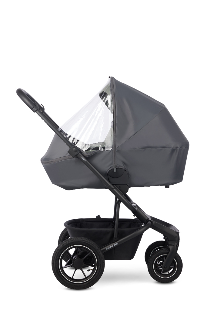 EASYWALKER SET Kočík 4v1 Harvey⁵ Pebble Grey XXL AIR + CYBEX Aton B2 i-Size