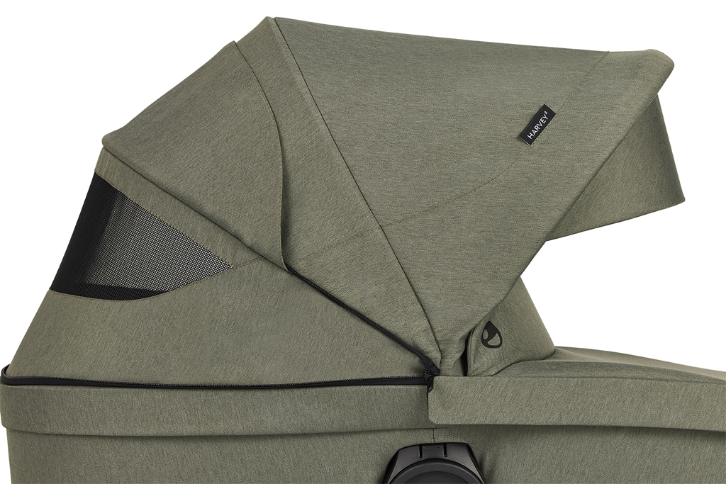 EASYWALKER Set 4XL Kočík kombinovaný Harvey3 Fossil Grey/Summer Blue s príslušenstvom