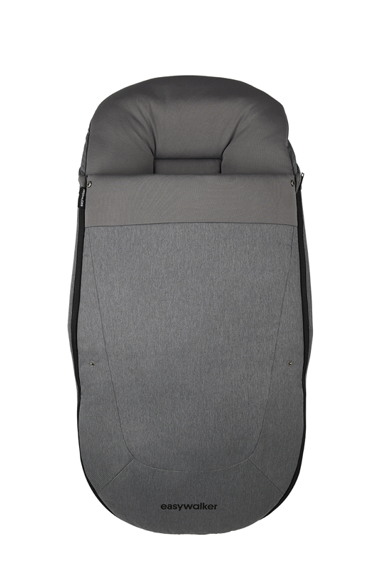 EASYWALKER Set 4XL Kočík kombinovaný Harvey3 Fossil Grey/Spring Green s príslušenstvom