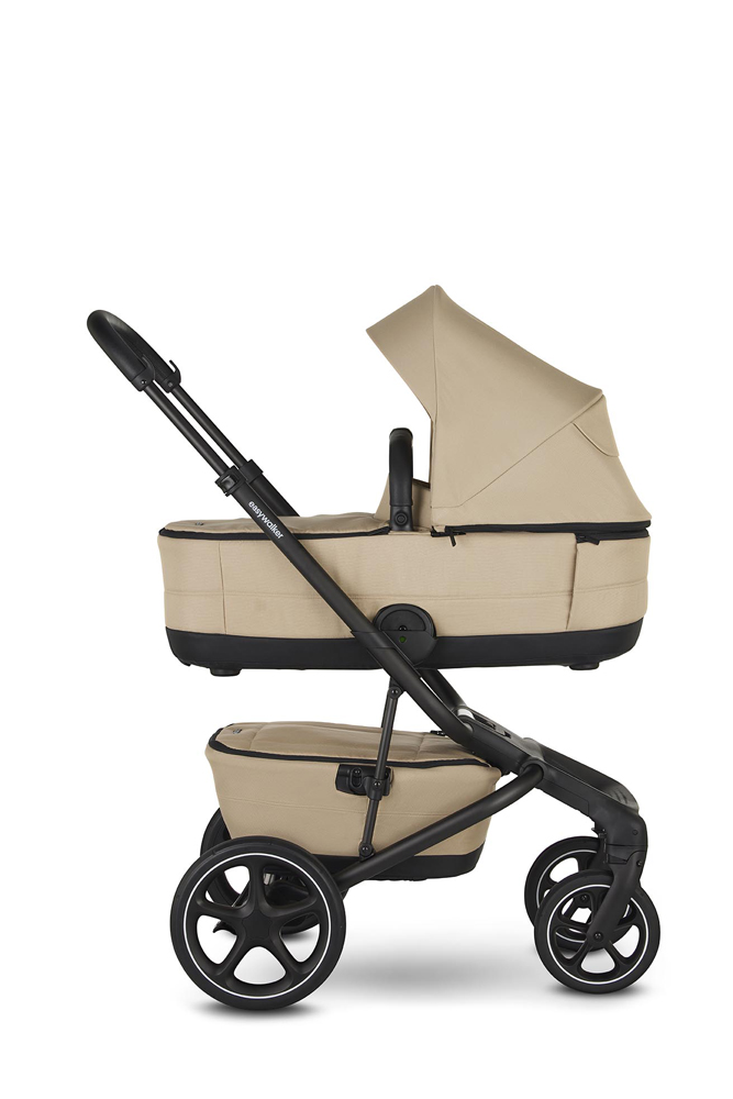 EASYWALKER Kočík kombinovaný Jimmey Sand Taupe XXL RWS + KIDDY Evoluna i-size 2 + základňa