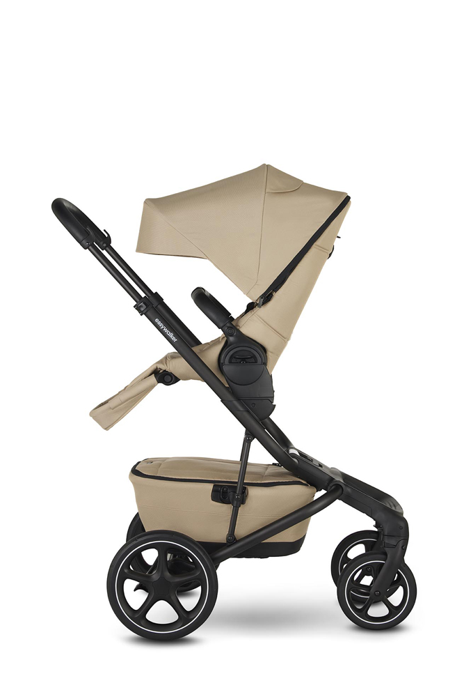 EASYWALKER Kočík kombinovaný Jimmey Sand Taupe XXL RWS + KIDDY Evoluna i-size 2 + základňa