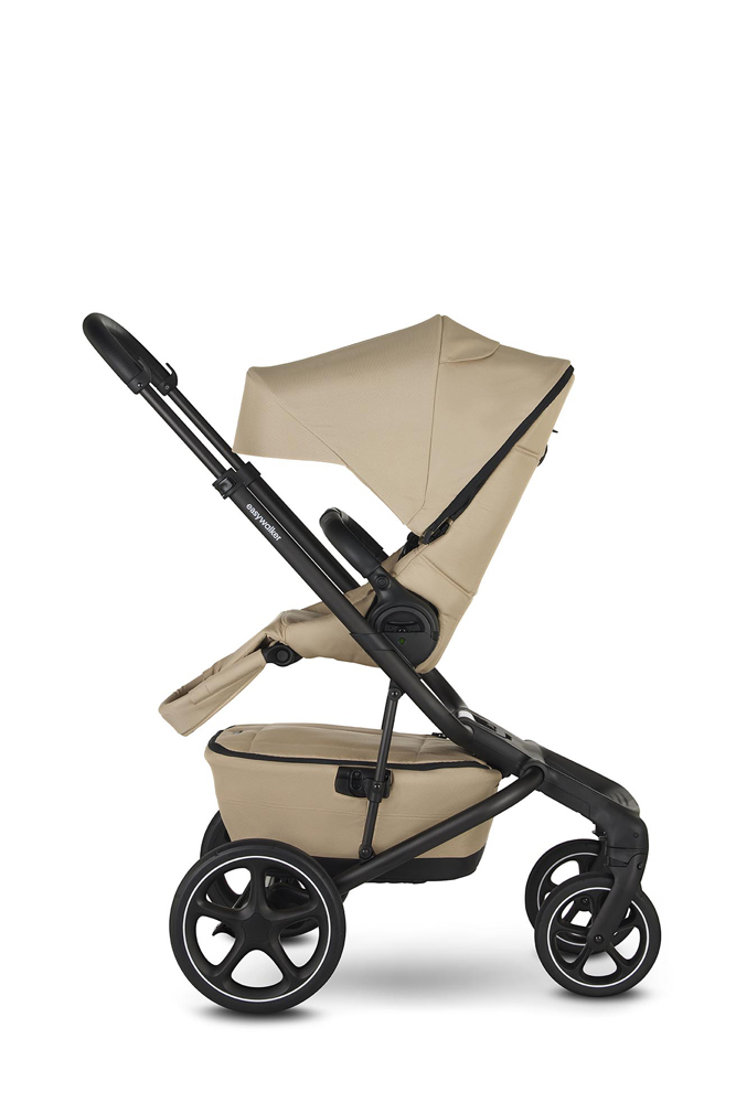 EASYWALKER Kočík kombinovaný Jimmey Sand Taupe XXL RWS + KIDDY Evoluna i-size 2 + základňa