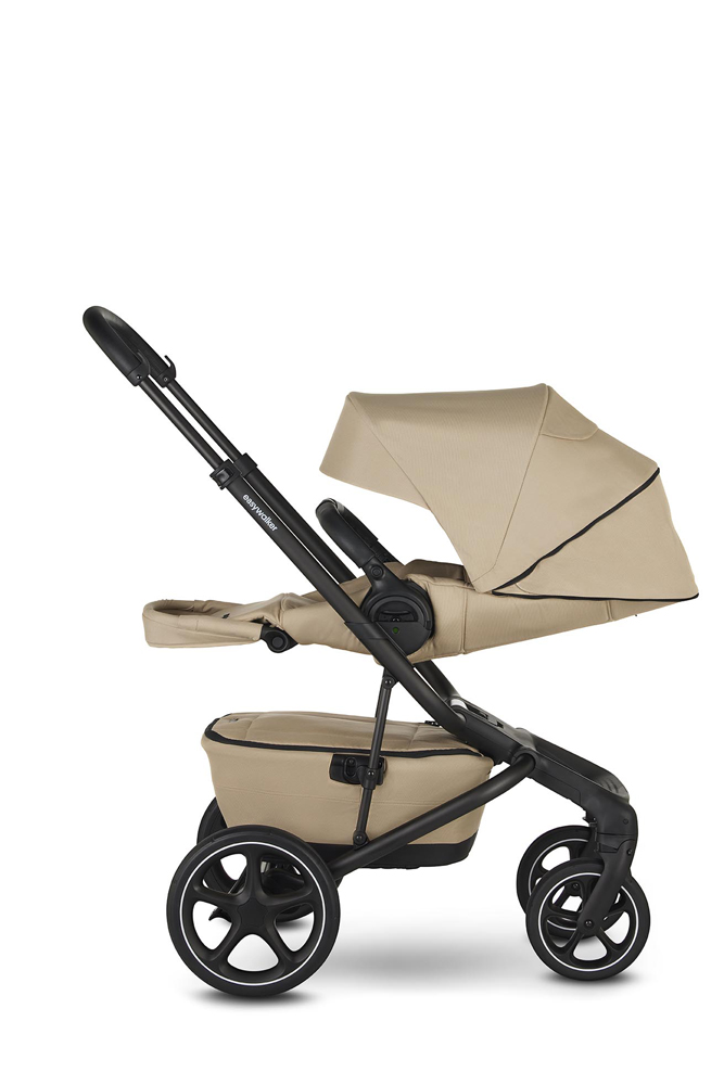 EASYWALKER Kočík kombinovaný Jimmey Sand Taupe XXL RWS + KIDDY Evoluna i-size 2 + základňa