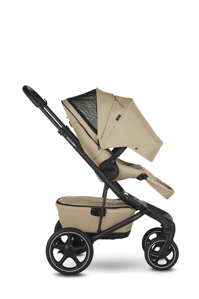 EASYWALKER Kočík kombinovaný Jimmey Sand Taupe XXL RWS + KIDDY Evoluna i-size 2 + základňa