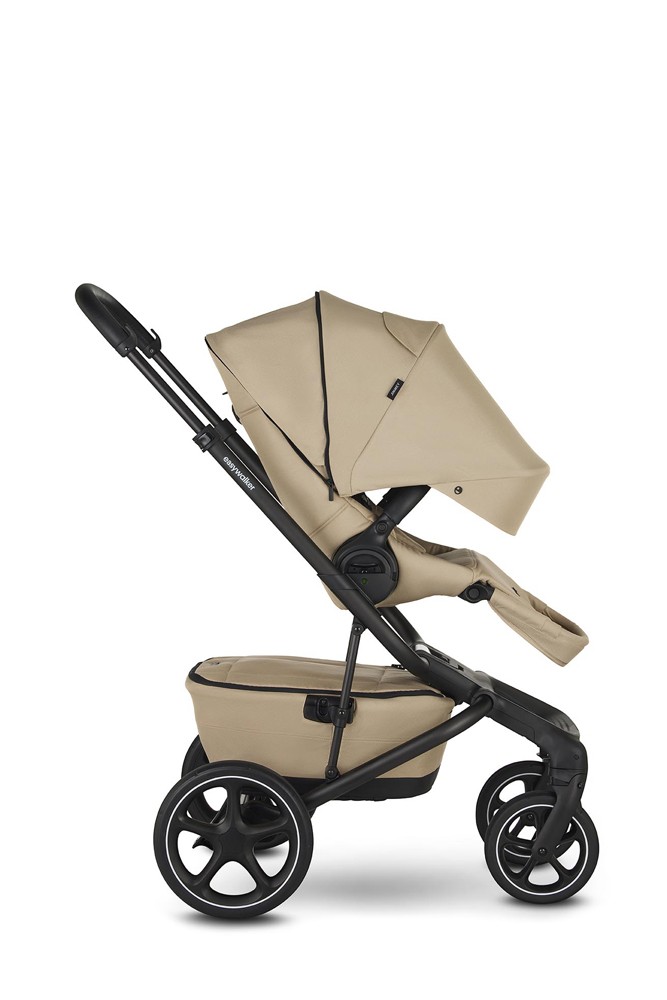 EASYWALKER Kočík kombinovaný Jimmey Sand Taupe XXL RWS + KIDDY Evoluna i-size 2 + základňa