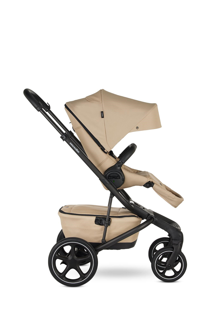 EASYWALKER Kočík kombinovaný Jimmey Sand Taupe XXL RWS + KIDDY Evoluna i-size 2 + základňa