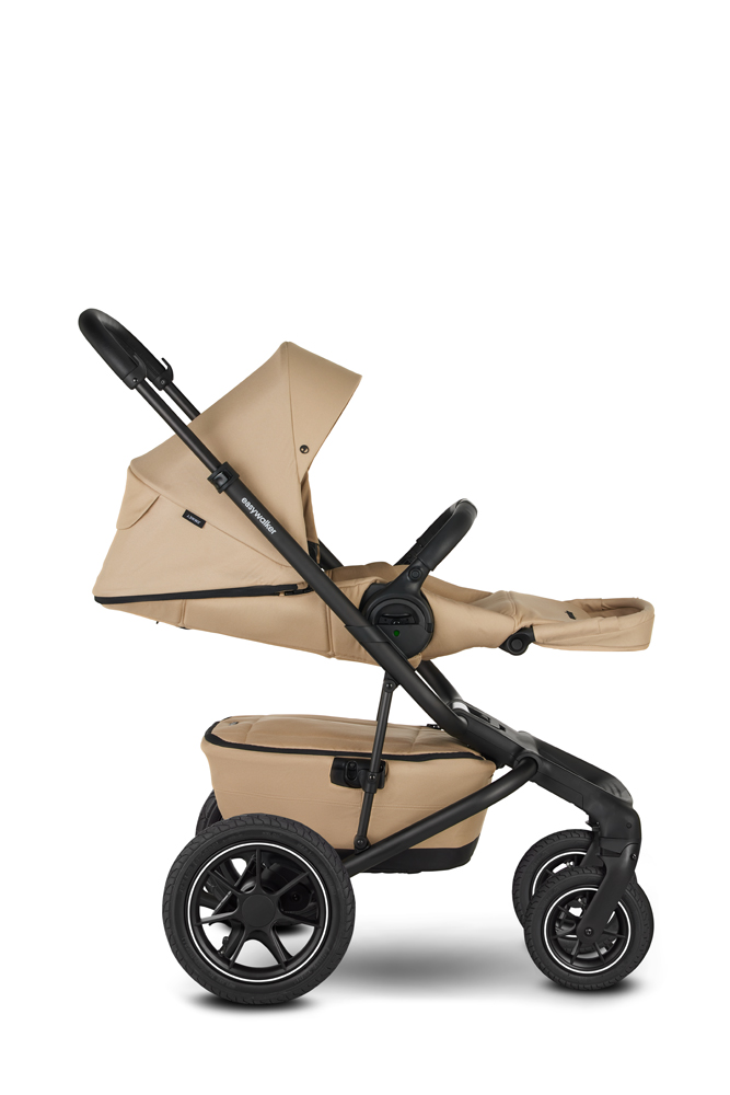 EASYWALKER Kočík kombinovaný Jimmey Sand Taupe XXL AIR + RWS + KIDDY Evoluna i-size 2 + základňa