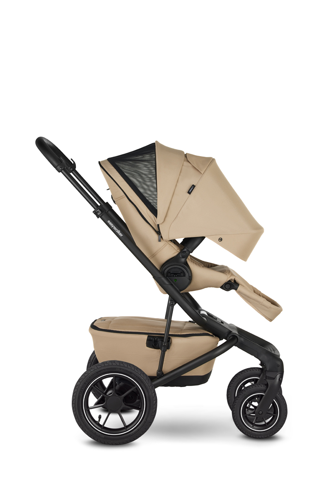 EASYWALKER Kočík kombinovaný Jimmey Sand Taupe XXL AIR + RWS + KIDDY Evoluna i-size 2 + základňa