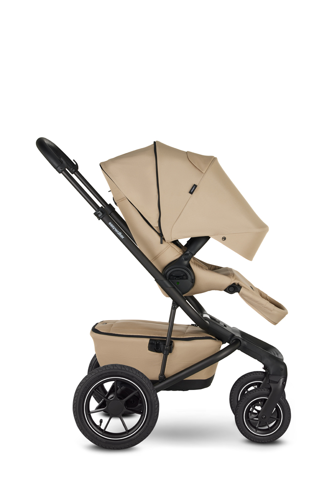 EASYWALKER Kočík kombinovaný Jimmey Sand Taupe XXL AIR + RWS + KIDDY Evoluna i-size 2 + základňa