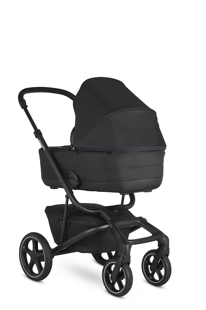 EASYWALKER Kočík kombinovaný Jimmey Pepper Black XXL RWS + KIDDY Evoluna i-size 2 + základňa