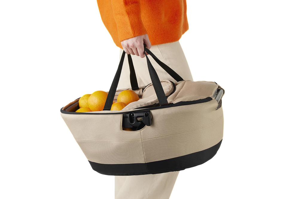 EASYWALKER Kočík kombinovaný Jimmey Pepper Black XXL RWS + KIDDY Evoluna i-size 2 + základňa