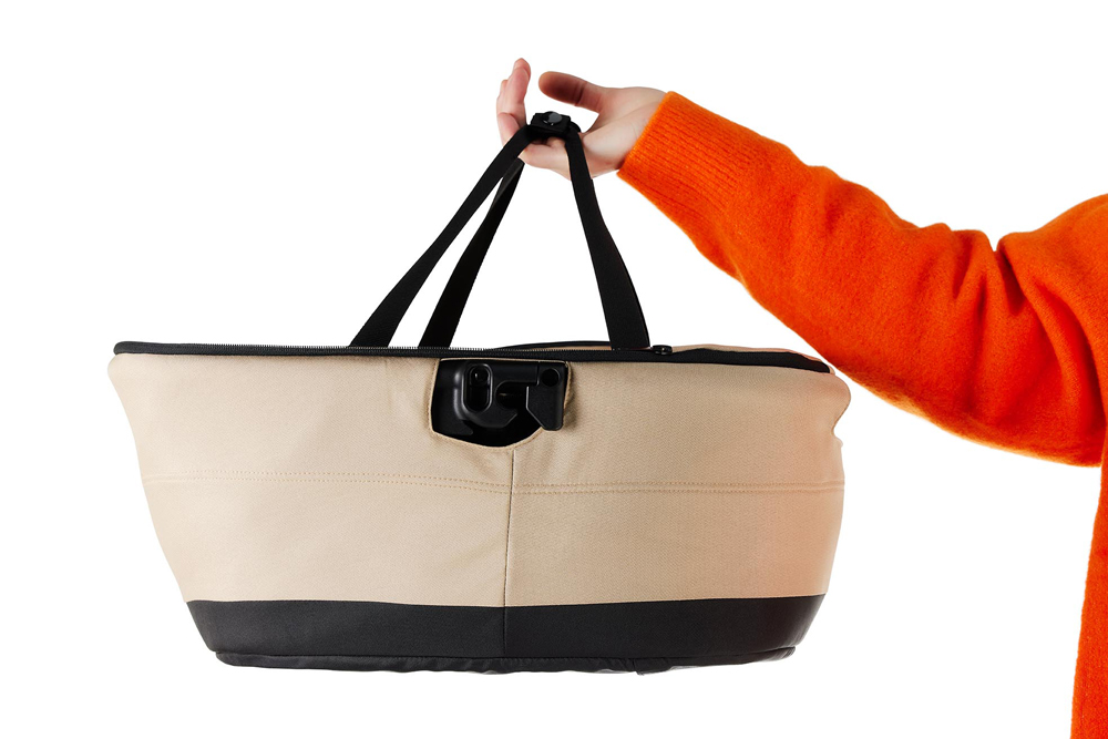 EASYWALKER Kočík kombinovaný Jimmey Pepper Black XXL RWS + KIDDY Evoluna i-size 2 + základňa