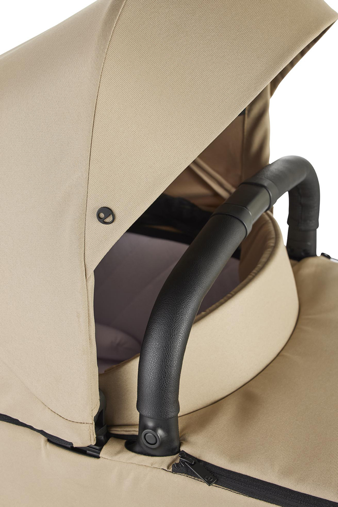 EASYWALKER Kočík kombinovaný Jimmey Pepper Black XXL RWS + KIDDY Evoluna i-size 2 + základňa