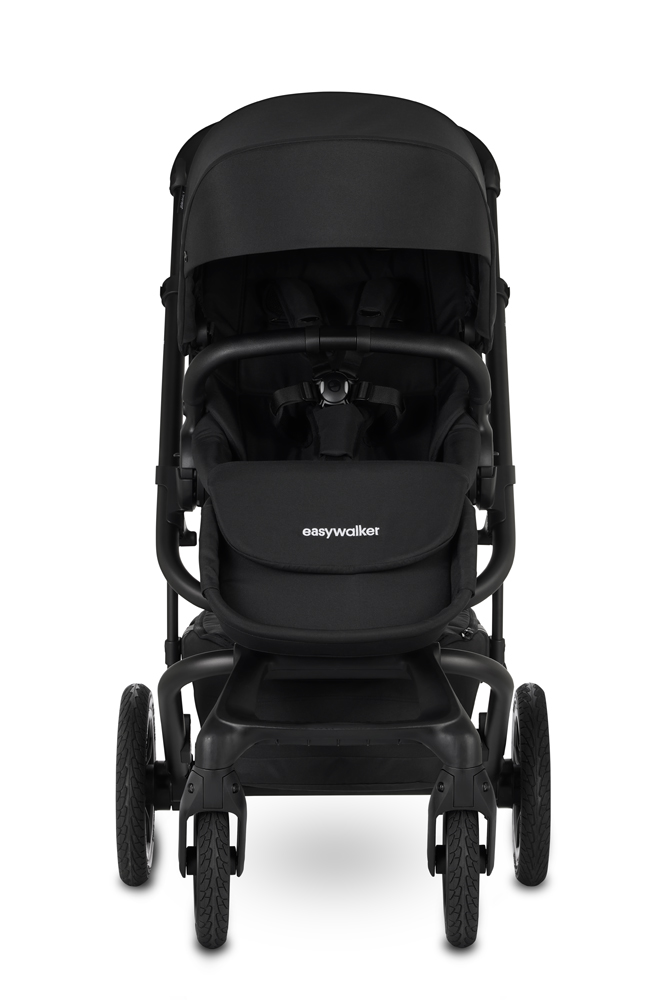 EASYWALKER Kočík kombinovaný Jimmey Pepper Black XXL AIR + RWS + KIDDY Evoluna i-size 2 +základňa