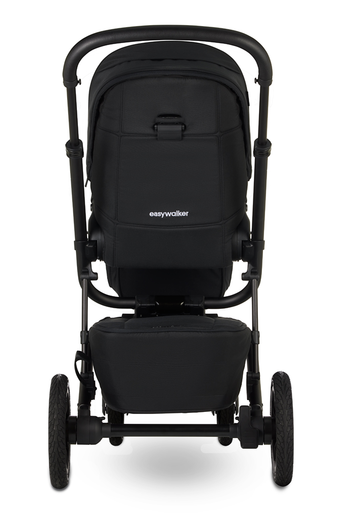 EASYWALKER Kočík kombinovaný Jimmey Pepper Black XXL AIR + RWS + KIDDY Evoluna i-size 2 +základňa