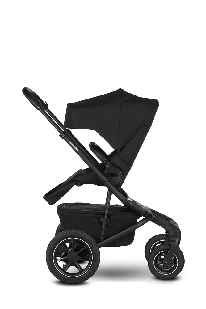 EASYWALKER Kočík kombinovaný Jimmey Pepper Black XXL AIR + RWS + KIDDY Evoluna i-size 2 +základňa