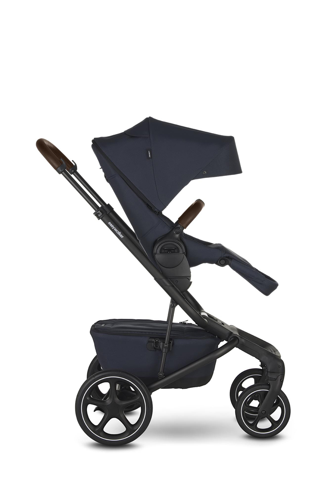 EASYWALKER Kočík kombinovaný Jimmey Indigo Blue XXL RWS + KIDDY Evoluna i-size 2 + základňa