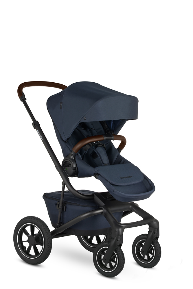 EASYWALKER Kočík kombinovaný Jimmey Indigo Blue XXL AIR + RWS + KIDDY Evoluna i-size 2 + základňa