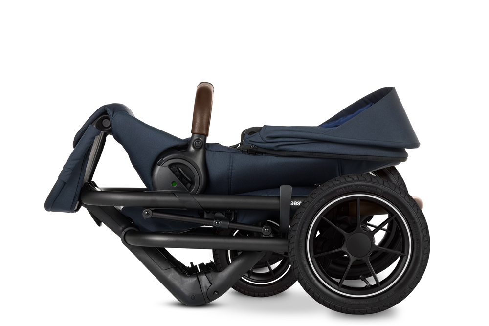 EASYWALKER Kočík kombinovaný Jimmey Indigo Blue XXL AIR + RWS + KIDDY Evoluna i-size 2 + základňa