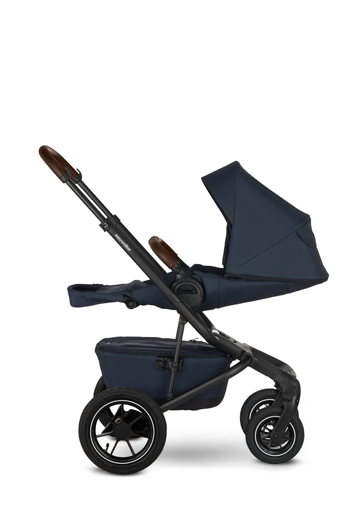EASYWALKER Kočík kombinovaný Jimmey Indigo Blue XXL AIR + RWS + KIDDY Evoluna i-size 2 + základňa
