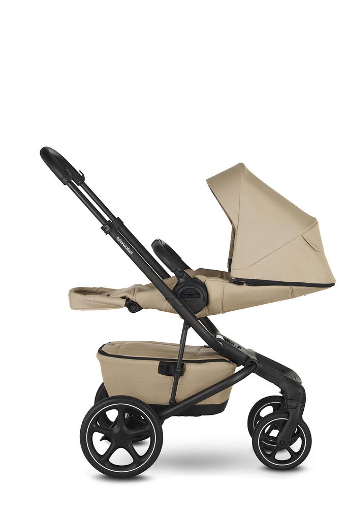 EASYWALKER Kočík kombinovaný Jimmey 2v1 Sand Taupe LITE RWS + KIDDY Evoluna i-size 2 + základňa