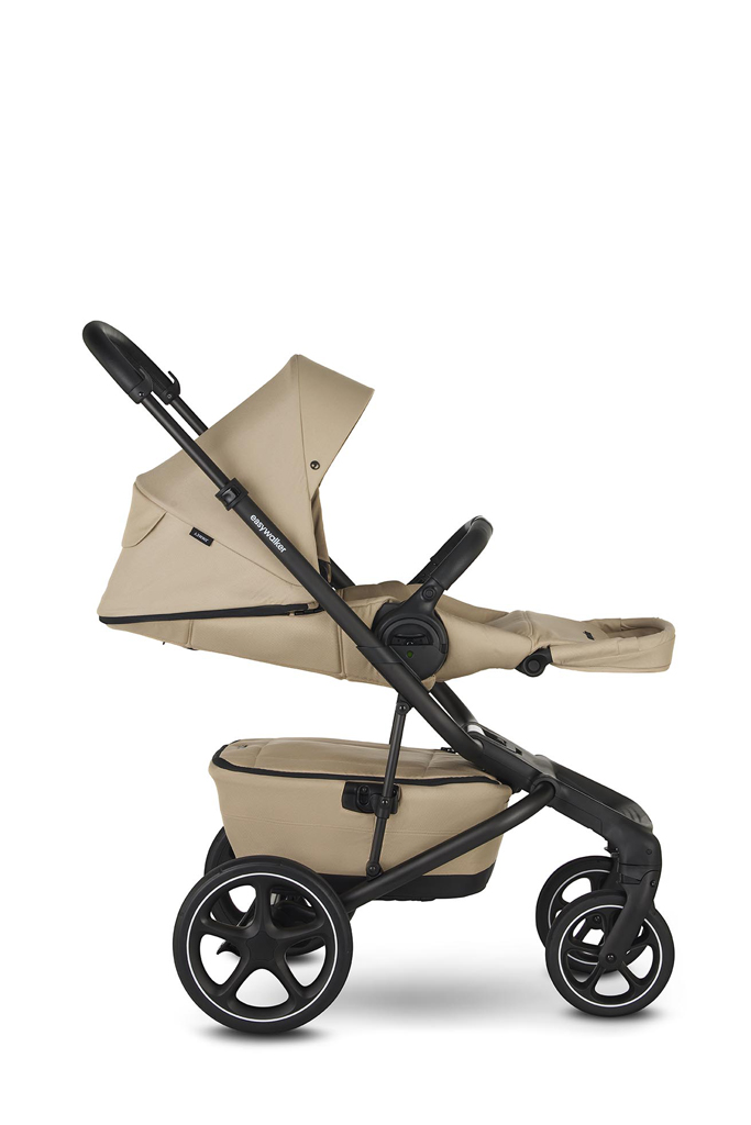 EASYWALKER Kočík kombinovaný Jimmey 2v1 Sand Taupe LITE RWS + KIDDY Evoluna i-size 2 + základňa