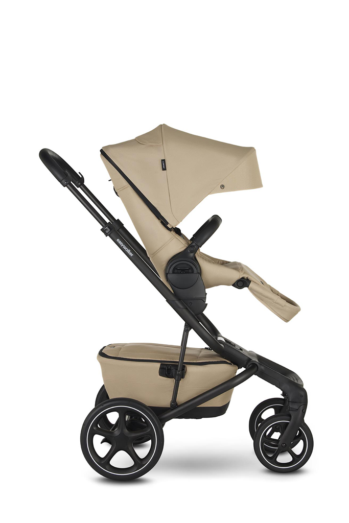 EASYWALKER Kočík kombinovaný Jimmey 2v1 Sand Taupe LITE RWS + KIDDY Evoluna i-size 2 + základňa