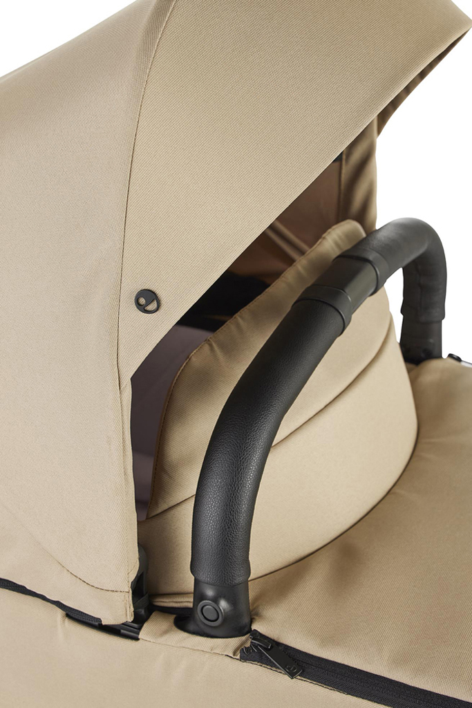 EASYWALKER Kočík kombinovaný Jimmey 2v1 Sand Taupe LITE AIR + KIDDY Evoluna i-size 2 + základňa