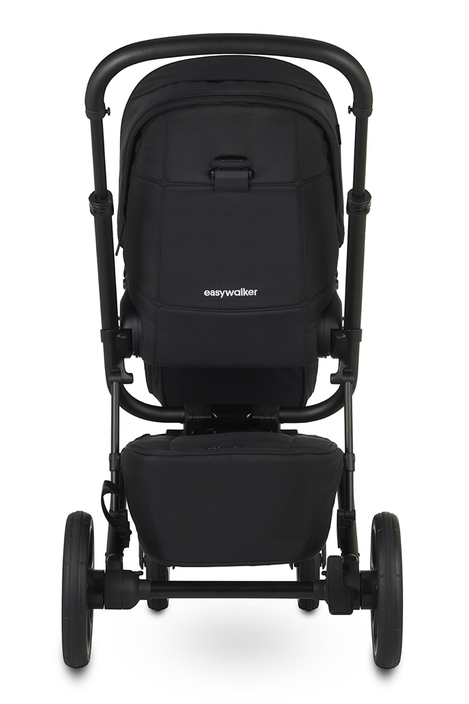 EASYWALKER Kočík kombinovaný Jimmey 2v1 Pepper Black LITE RWS + KIDDY Evoluna i-size 2 + základňa
