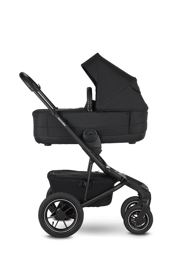 EASYWALKER Kočík kombinovaný Jimmey 2v1 Pepper Black LITE AIR + CYBEX Aton B2 i-Size + základňa