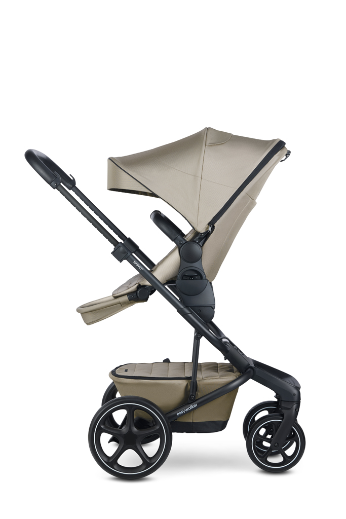 EASYWALKER Kočík kombinovaný Harvey⁵ Premium Pearl Taupe XXL RWS + KIDDY Evoluna i-size 2