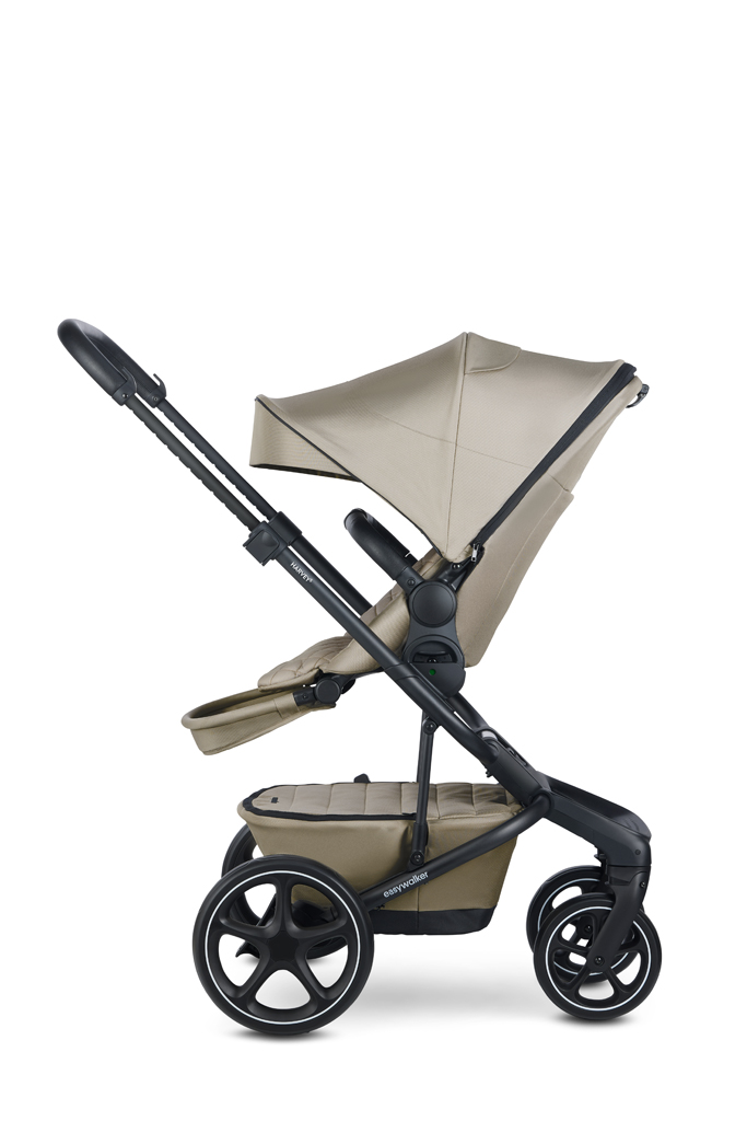 EASYWALKER Kočík kombinovaný Harvey⁵ Premium Pearl Taupe XXL RWS + KIDDY Evoluna i-size 2