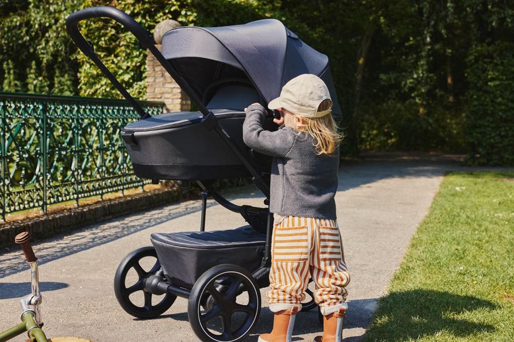 EASYWALKER Kočík kombinovaný Harvey⁵ Premium Pearl Taupe XXL RWS + KIDDY Evoluna i-size 2