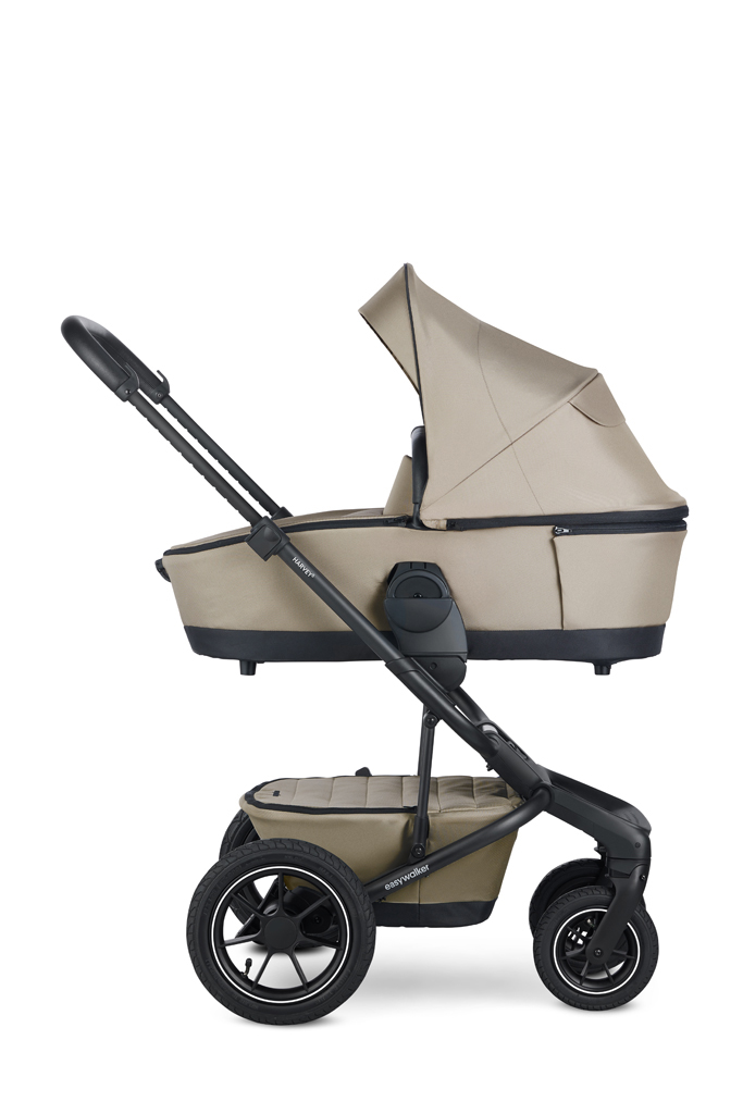EASYWALKER Kočík kombinovaný Harvey⁵ Premium Pearl Taupe XXL AIR + KIDDY Evoluna i-size 2