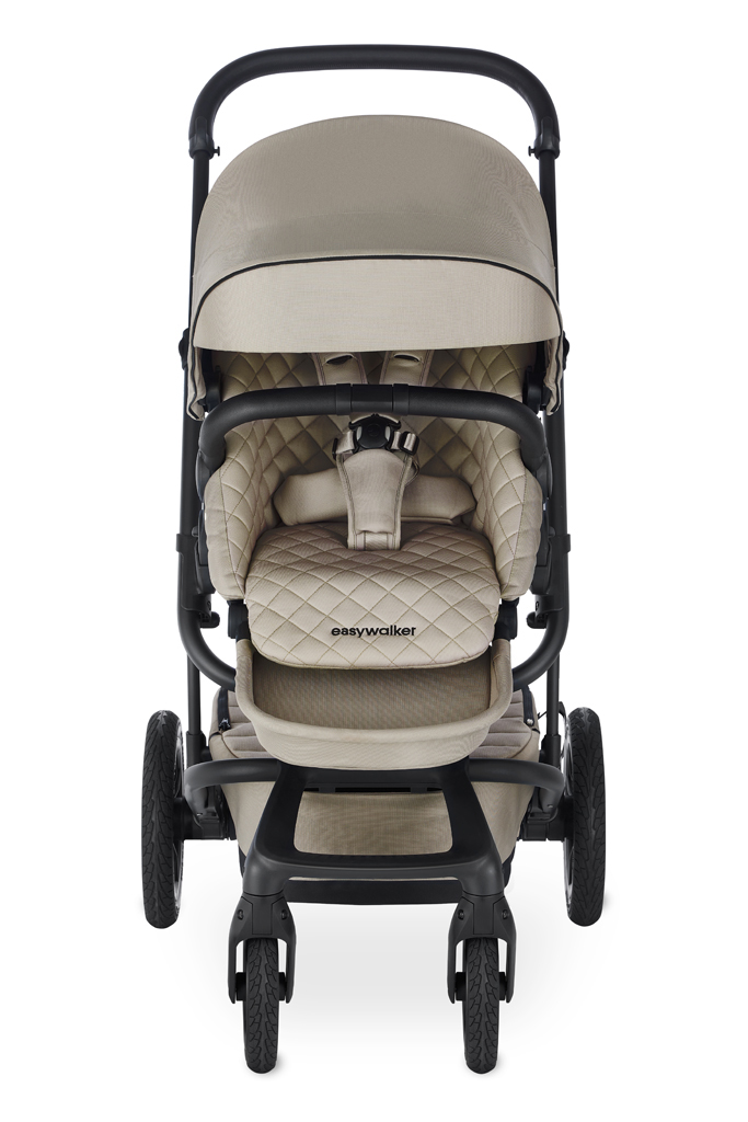 EASYWALKER Kočík kombinovaný Harvey⁵ Premium Pearl Taupe XXL AIR + KIDDY Evoluna i-size 2