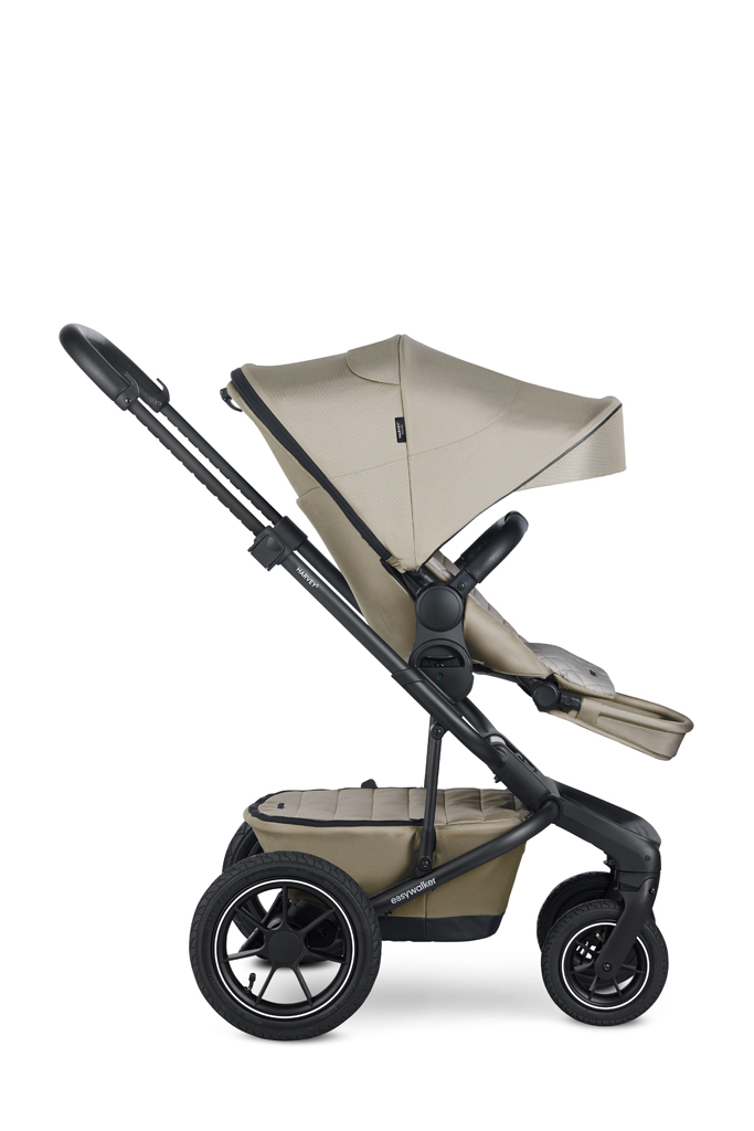 EASYWALKER Kočík kombinovaný Harvey⁵ Premium Pearl Taupe XXL AIR + KIDDY Evoluna i-size 2