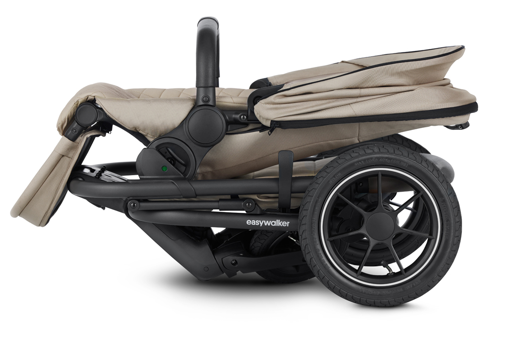 EASYWALKER Kočík kombinovaný Harvey⁵ Premium Pearl Taupe XXL AIR + KIDDY Evoluna i-size 2