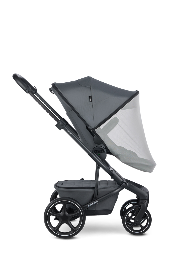 EASYWALKER Kočík kombinovaný Harvey⁵ Premium Mineral Grey XXL RWS + KIDDY Evoluna i-size 2