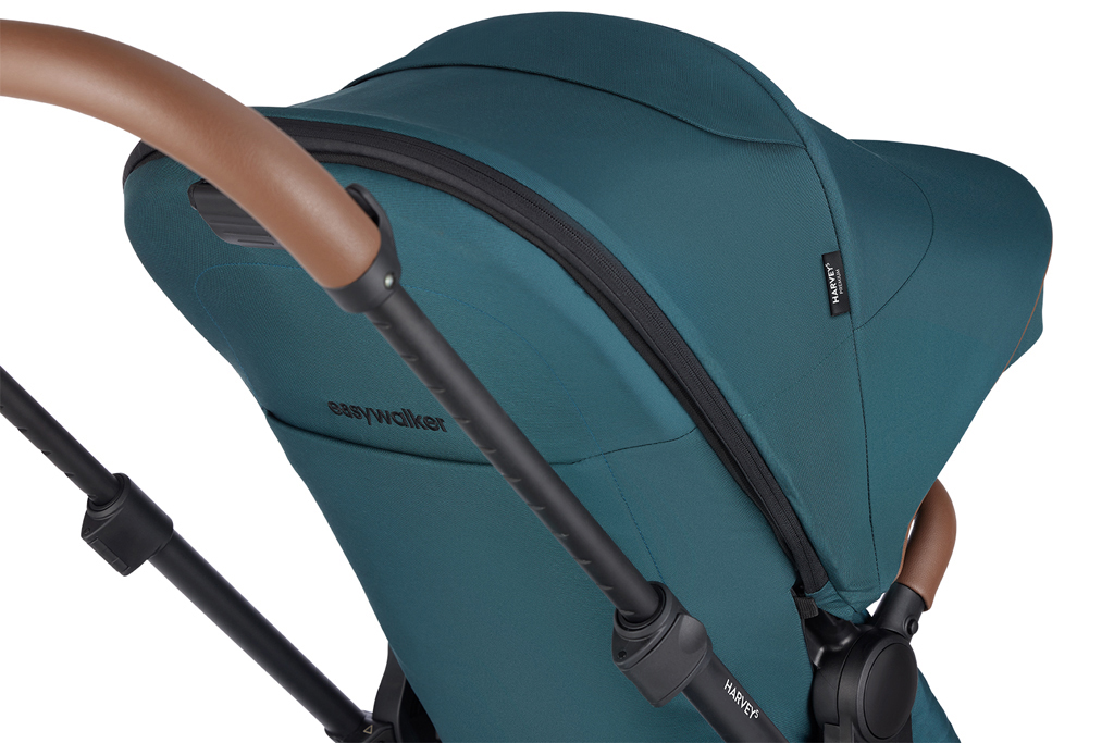 EASYWALKER Kočík kombinovaný Harvey⁵ Premium Jade Green XXL RWS + KIDDY Evoluna i-size 2
